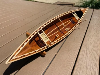 Wood Strip Canoe